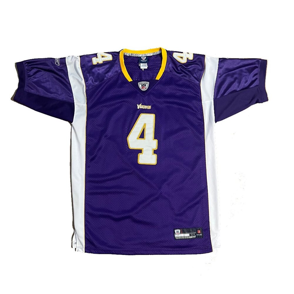 Vintage Reebok Onfield Brett Favre Minnesota Vikings NFL Jersey #4 Size 54